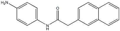 N-(4-aminophenyl)-2-(naphthalen-2-yl)acetamide Structure