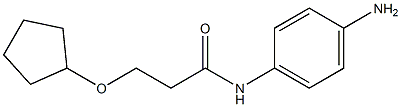 N-(4-aminophenyl)-3-(cyclopentyloxy)propanamide|