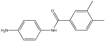 N-(4-aminophenyl)-3,4-dimethylbenzamide,,结构式