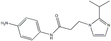 N-(4-aminophenyl)-3-[2-(propan-2-yl)-1H-imidazol-1-yl]propanamide