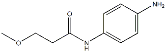 N-(4-aminophenyl)-3-methoxypropanamide Structure