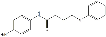 N-(4-aminophenyl)-4-(phenylsulfanyl)butanamide