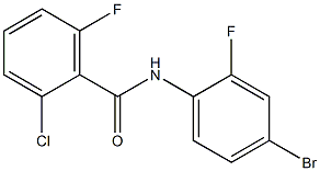 N-(4-bromo-2-fluorophenyl)-2-chloro-6-fluorobenzamide