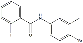 N-(4-bromo-3-methylphenyl)-2-iodobenzamide Structure