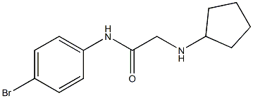  N-(4-bromophenyl)-2-(cyclopentylamino)acetamide