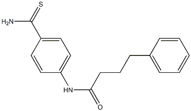  N-(4-carbamothioylphenyl)-4-phenylbutanamide