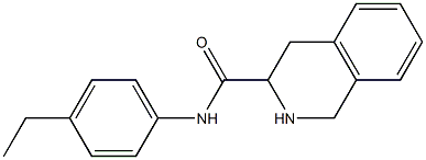 N-(4-ethylphenyl)-1,2,3,4-tetrahydroisoquinoline-3-carboxamide Structure