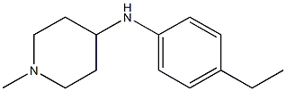 N-(4-ethylphenyl)-1-methylpiperidin-4-amine Structure