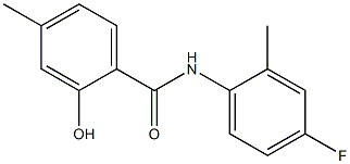 N-(4-fluoro-2-methylphenyl)-2-hydroxy-4-methylbenzamide