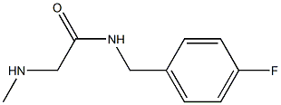 N-(4-fluorobenzyl)-2-(methylamino)acetamide