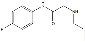  N-(4-fluorophenyl)-2-(propylamino)acetamide