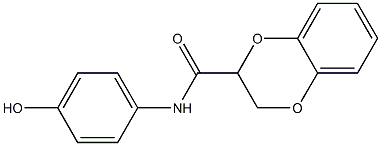 N-(4-hydroxyphenyl)-2,3-dihydro-1,4-benzodioxine-2-carboxamide
