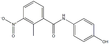 N-(4-hydroxyphenyl)-2-methyl-3-nitrobenzamide Structure