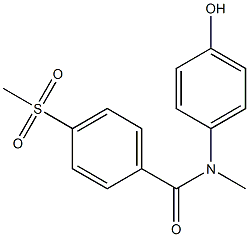 N-(4-hydroxyphenyl)-4-methanesulfonyl-N-methylbenzamide