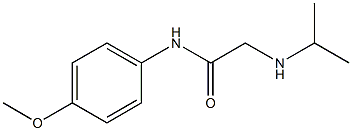 N-(4-methoxyphenyl)-2-(propan-2-ylamino)acetamide|