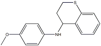  N-(4-methoxyphenyl)-3,4-dihydro-2H-1-benzothiopyran-4-amine