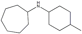 N-(4-methylcyclohexyl)cycloheptanamine Struktur