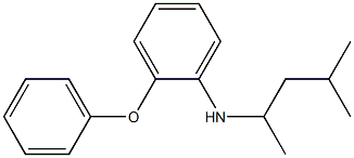 N-(4-methylpentan-2-yl)-2-phenoxyaniline Structure