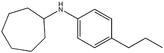 N-(4-propylphenyl)cycloheptanamine