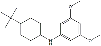 N-(4-tert-butylcyclohexyl)-3,5-dimethoxyaniline Structure