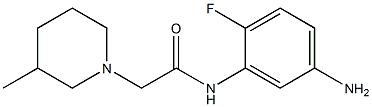  N-(5-amino-2-fluorophenyl)-2-(3-methylpiperidin-1-yl)acetamide