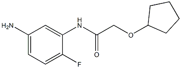  N-(5-amino-2-fluorophenyl)-2-(cyclopentyloxy)acetamide