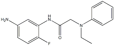 N-(5-amino-2-fluorophenyl)-2-[ethyl(phenyl)amino]acetamide