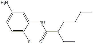 N-(5-amino-2-fluorophenyl)-2-ethylhexanamide Structure