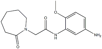 N-(5-amino-2-methoxyphenyl)-2-(2-oxoazepan-1-yl)acetamide Structure