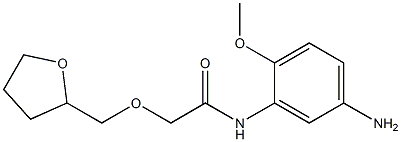 N-(5-amino-2-methoxyphenyl)-2-(oxolan-2-ylmethoxy)acetamide