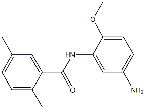 N-(5-amino-2-methoxyphenyl)-2,5-dimethylbenzamide Structure