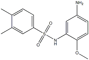 N-(5-amino-2-methoxyphenyl)-3,4-dimethylbenzene-1-sulfonamide