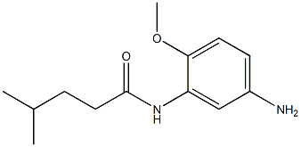  N-(5-amino-2-methoxyphenyl)-4-methylpentanamide