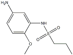 N-(5-amino-2-methoxyphenyl)propane-1-sulfonamide