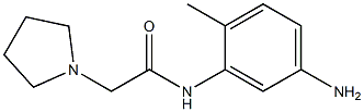 N-(5-amino-2-methylphenyl)-2-pyrrolidin-1-ylacetamide