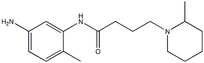 N-(5-amino-2-methylphenyl)-4-(2-methylpiperidin-1-yl)butanamide