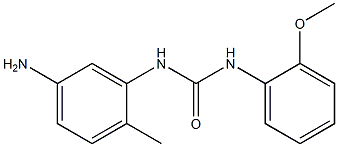 N-(5-amino-2-methylphenyl)-N'-(2-methoxyphenyl)urea Structure