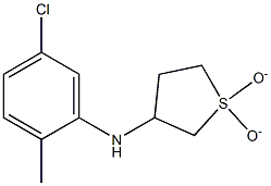 N-(5-chloro-2-methylphenyl)-N-(1,1-dioxidotetrahydrothien-3-yl)amine