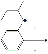 N-(butan-2-yl)-2-(trifluoromethyl)aniline Structure