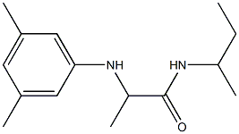 N-(butan-2-yl)-2-[(3,5-dimethylphenyl)amino]propanamide