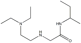 N-(butan-2-yl)-2-{[2-(diethylamino)ethyl]amino}acetamide Structure