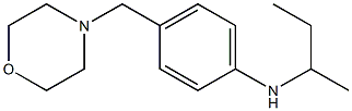  N-(butan-2-yl)-4-(morpholin-4-ylmethyl)aniline