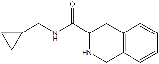 N-(cyclopropylmethyl)-1,2,3,4-tetrahydroisoquinoline-3-carboxamide