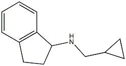 N-(cyclopropylmethyl)-2,3-dihydro-1H-inden-1-amine,,结构式