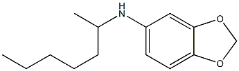 N-(heptan-2-yl)-2H-1,3-benzodioxol-5-amine Structure