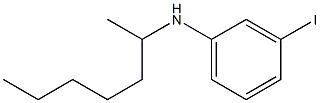 N-(heptan-2-yl)-3-iodoaniline Structure