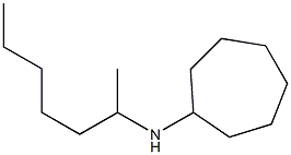 N-(heptan-2-yl)cycloheptanamine,,结构式