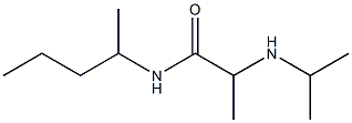 N-(pentan-2-yl)-2-(propan-2-ylamino)propanamide