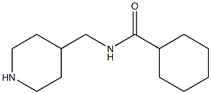 N-(piperidin-4-ylmethyl)cyclohexanecarboxamide Structure