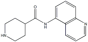 N-(quinolin-5-yl)piperidine-4-carboxamide Structure